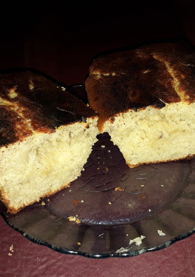 Una foto de Budín de banana