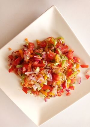 A picture of Kachumbari.