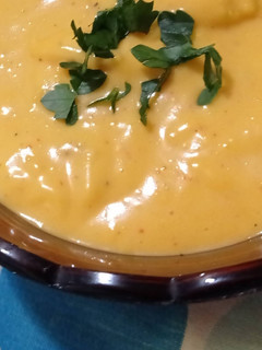 Una foto de Sopa Crema de Calabaza