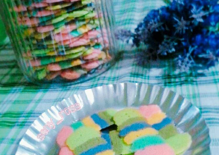 Cara termudah untuk Membuat Di RumahLidah Kucing Rainbow