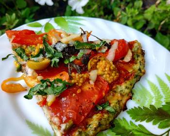 The New Way Making Recipe Pizza chicken pizza with spinach Savory Delicious