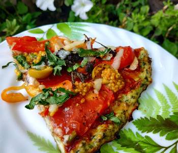 Fresh, Serving Recipe Pizza chicken pizza with spinach Very Delicious