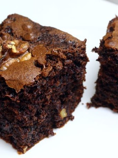 Una foto de Brownie de chocolate americano