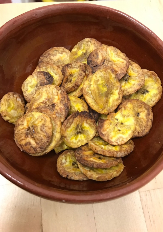 Una foto de Chips de plátano