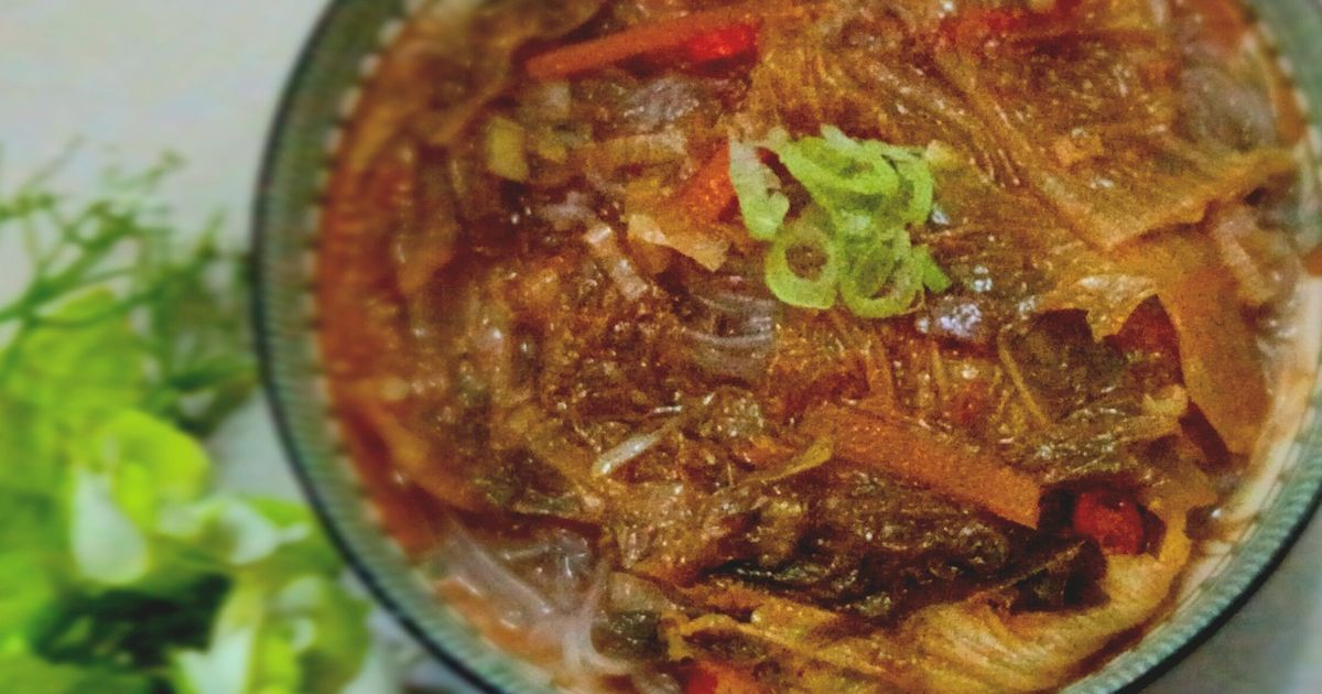 Bihun Kimchi Jjigae "Low-Budget"