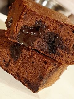 Φωτογραφία της συνταγής Brownies σοκολάτας με αλεύρι καρύδας Τέλεια - Γρήγορα