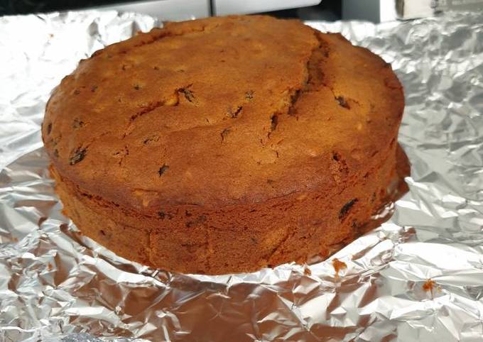 Steps to Make Super Quick Homemade Fruit and walnut cake