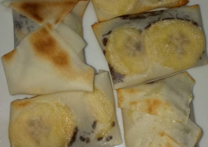 Resep Pisang Coklat Keju Kulit Lumpia, Menggugah Selera