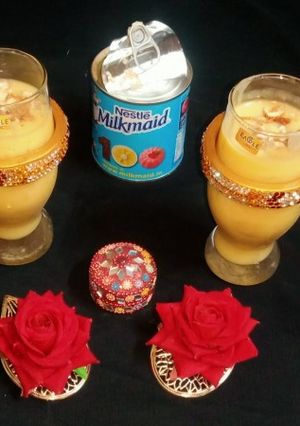 A picture of Mango shake.