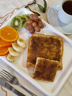 عکسی از دستور نان تست کَره ای