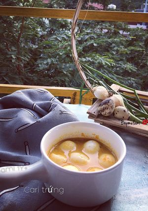 Hình của món Cari Trứng Cho bé 1Y.