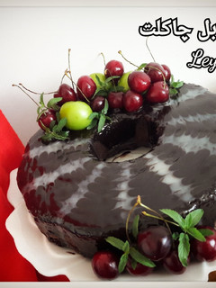 عکسی از دستور کیک دبل چاکلت