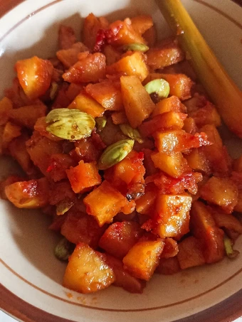 Easy Steps to Make Sambel goreng kentang pete sederhana maknyos the So Delicious Appealing