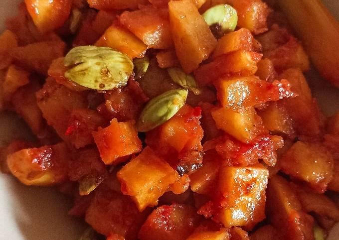 Resep: Sambel goreng kentang pete sederhana maknyos Enak Terbaru