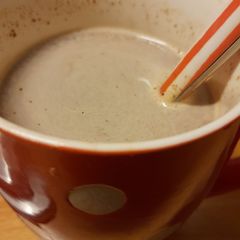 Hot Chocolat Coffee milk A picture of Hot Chocolat Coffee milk.