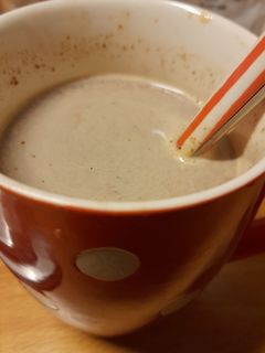 A picture of Hot Chocolat Coffee milk.