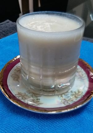 A picture of Custard Apple Milkshake/Sitaphal Milkshake.
