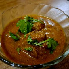 A picture of Mushroom masala.