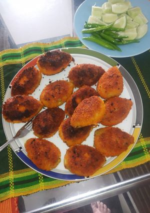 ভাতের কাটলেট#LRC রেসিপির প্রধান ছবি