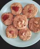 Galletitas integrales de naranja y coco