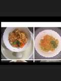 முட்டை&காரட் நூடுல்ஸ்(2in 1)(egg noodles recipe in tamil)