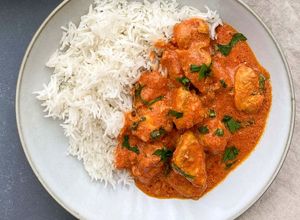 O poză a rețetei Rețetă de pui în stil indian (Butter Chicken).