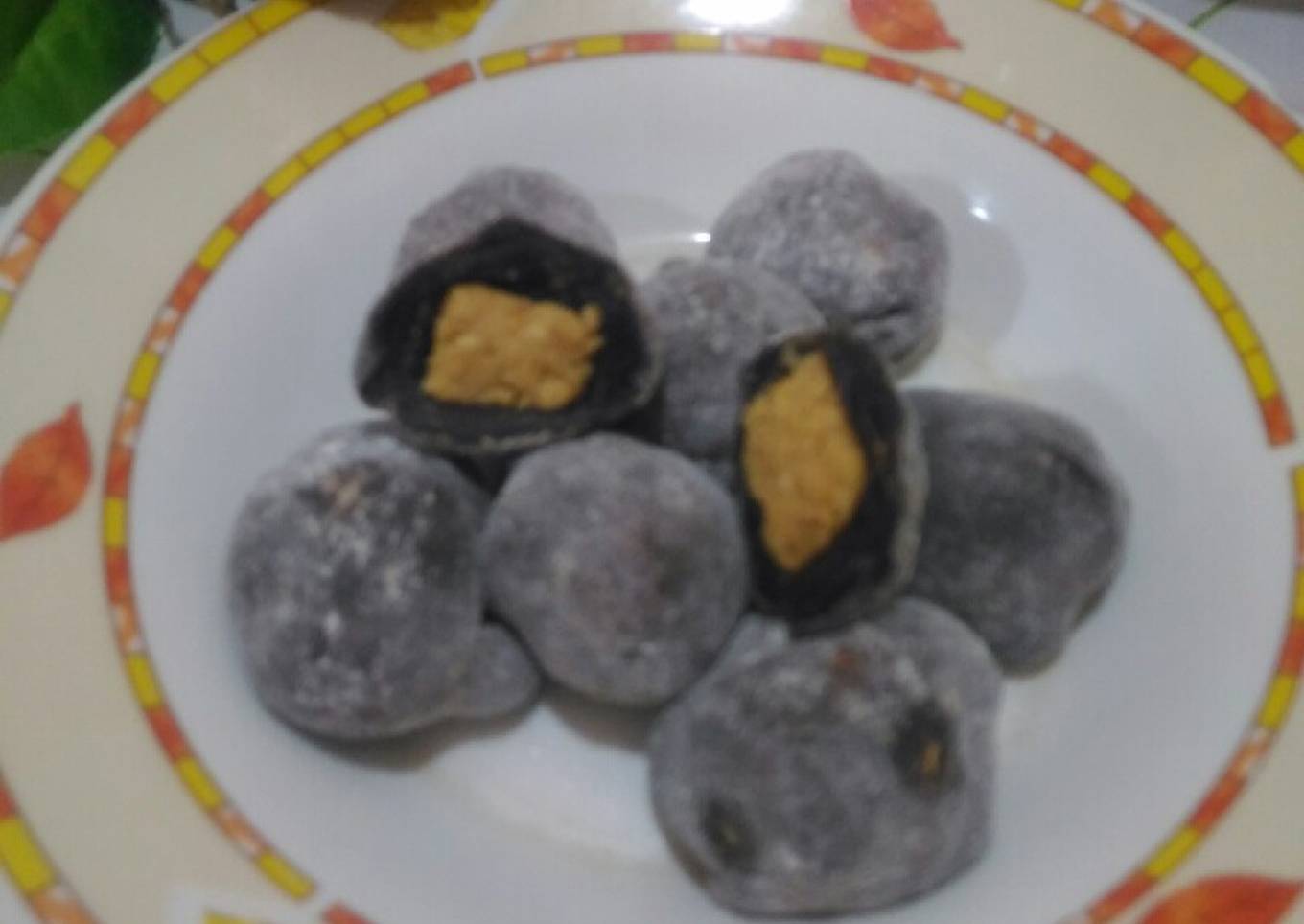 Resep Mochi isi selai kacang