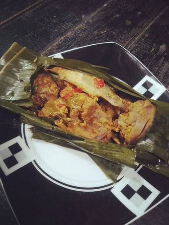 Cara Simple Membikin Resep  Pepes kukus ayam ikan yang Sempurna, Bikin Ketagihan