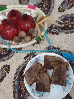 عکسی از دستور کیک سیب و دارچین
