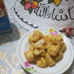 Spice n lemon fried potato A picture of Spice n lemon fried potato.