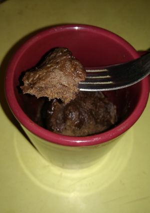 Una foto de Brownie en taza