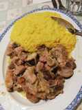 Ossobuco with Risotto alla Milanese