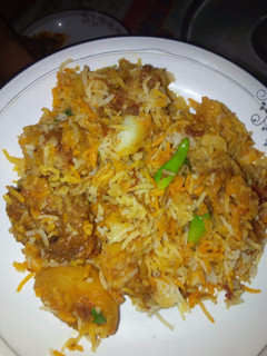A picture of Spicy Biryani.