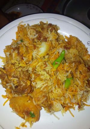 A picture of Spicy Biryani.