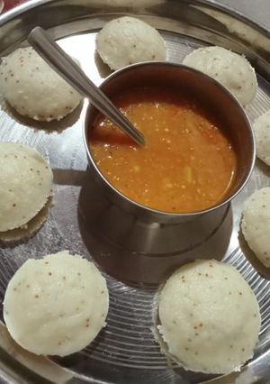 A picture of Sambhar.