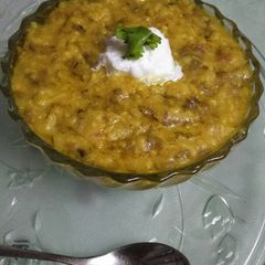 A picture of Moong dal khichdi.