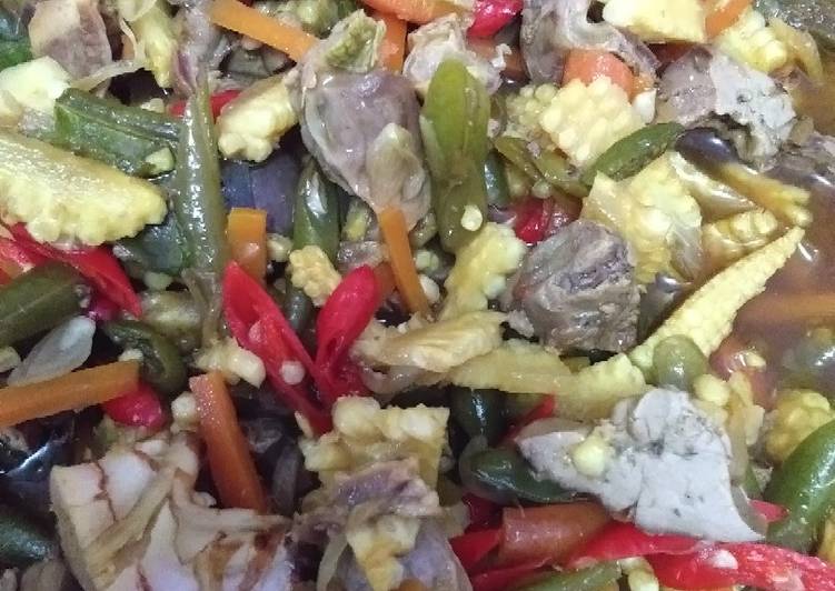 Resep Tumis ati ampela yang nikmat