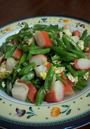 Foto resep Orak arik buncis crab stick