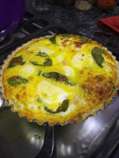 Una foto de Relleno tarta caprese