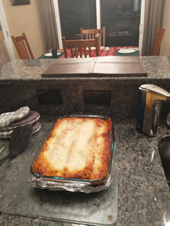 A picture of The Best Lasagna Ever.