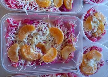 Resep Populer Salad Buah Jambu Air, simple banget 😀 Ala Restoran