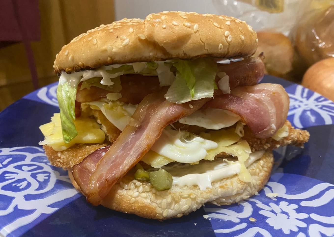 Hamburguesa de pollo
