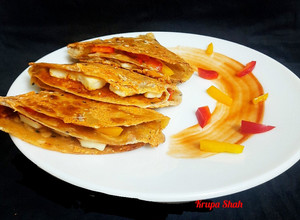 A picture of Roti wraps.