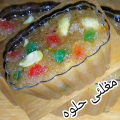 A picture of Mughalai halwa.
