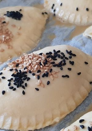 صورة لوصفة فطاير محشية جبنة