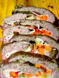 Pan de carne relleno