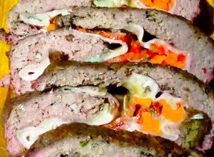 Una foto de Pan de carne relleno