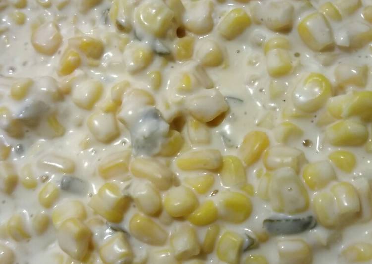 Simple Way to Prepare Homemade Jalapeno Cream Corn