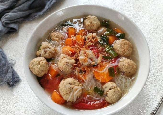 Resep Sup Bakso Tahu Oleh Badoci Cookpad