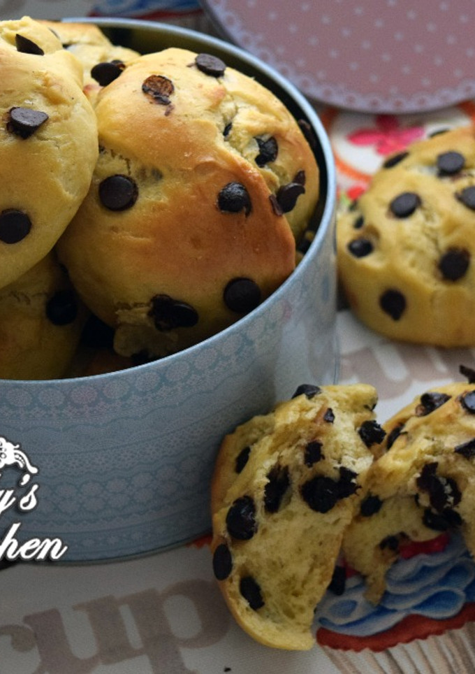 Una foto de Doowaps o Bollitos con pepitas de Chocolate